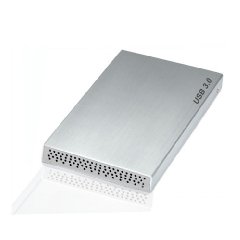 Bipra 100Gb 100 Gb 2.5 External Hard Drive Pocket Size Slim Usb 3.0- Grey/Silver - Ntfs