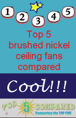 Brushed Nickel Ceiling Fan