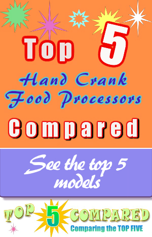 Hand Crank Food Processor