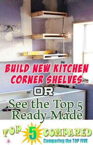 Corner Shelf for Kitchen