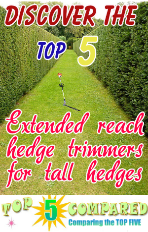 Extended Reach Hedge Trimmer