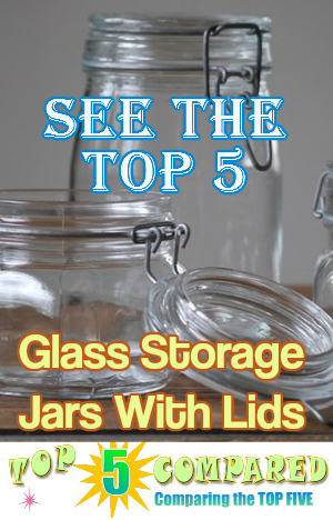 Glass Storage Jars With Lids