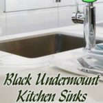 Black Undermount Kitchen Sink