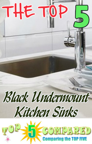 Black Undermount Kitchen Sink