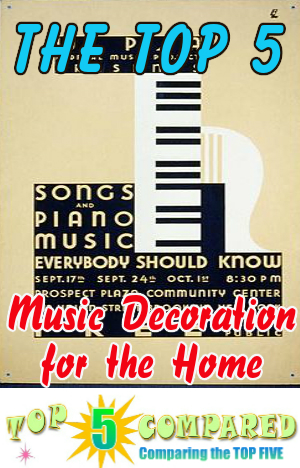 Music Decor for Home