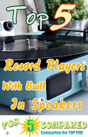 Record Player With Built in Speakers