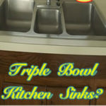 Triple Bowl Kitchen Sink