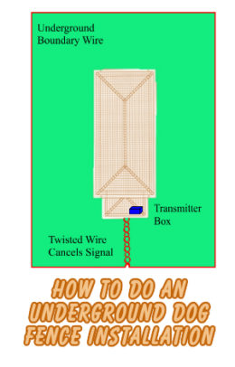 How To Do An Underground Dog Fence Installation