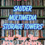 Sauder Multimedia Storage Tower